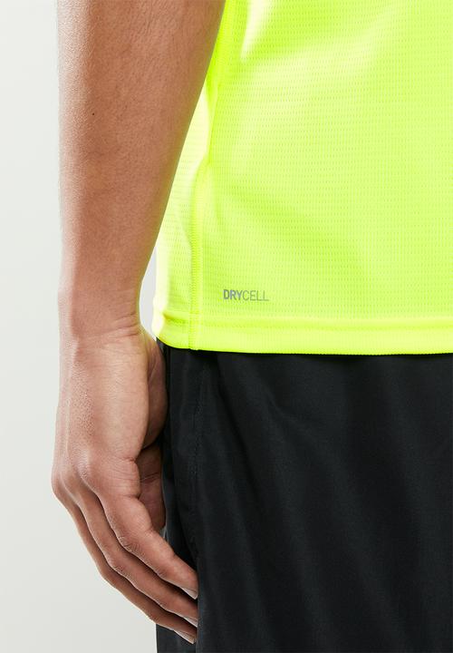 PUMA - Run favorite singlet - fizzy yellow & digi-blue