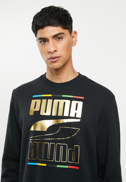 PUMA - Rebel crew 5 continents track top - puma black