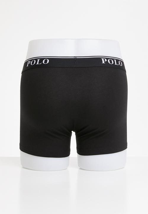 POLO - Cody plain knit boxer - black