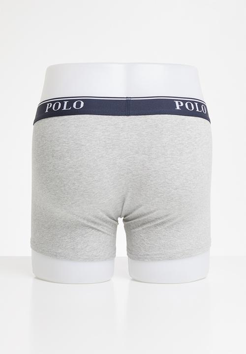 POLO - Cody plain knit boxer - grey