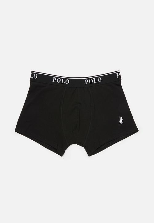 POLO - Classic knit boxer 3 pack - white & black
