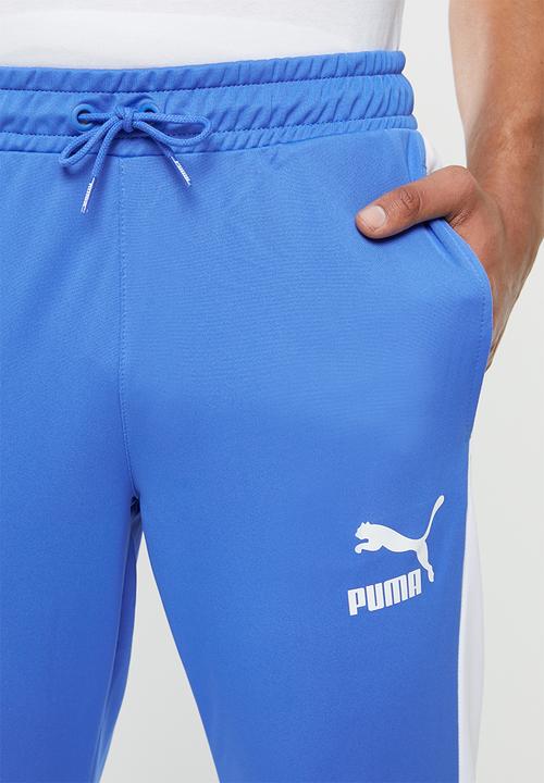 PUMA - Iconic t7 track pant - palace blue