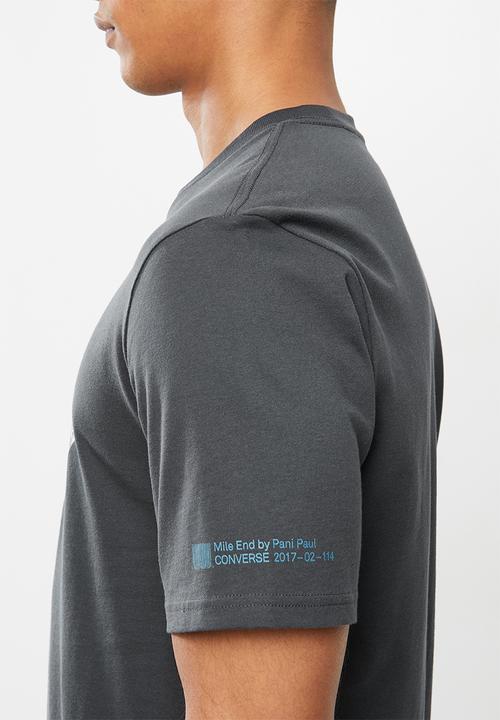 Converse - Cons star chevron photo tee - charcoal 