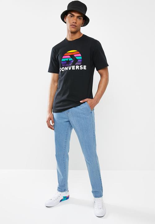 Converse - Converse planet set short sleeve tee - black