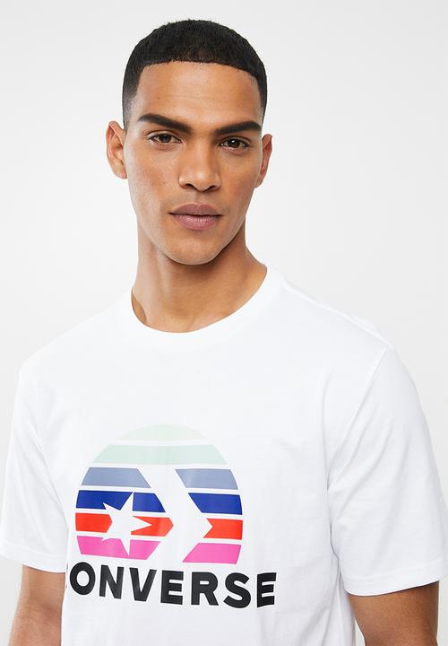 Converse - Converse planet set shirt sleeve tee- white