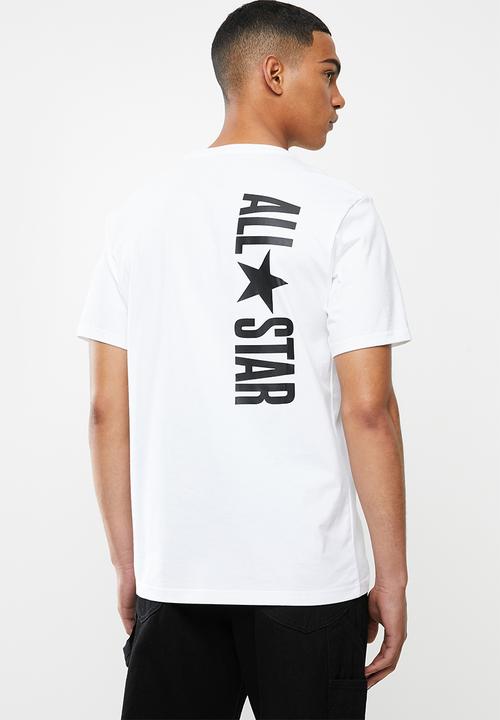 Converse - Converse all star short sleeve tee - white