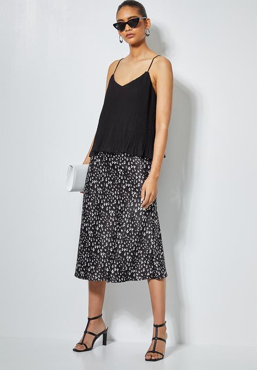 Superbalist - Pleated cami - black