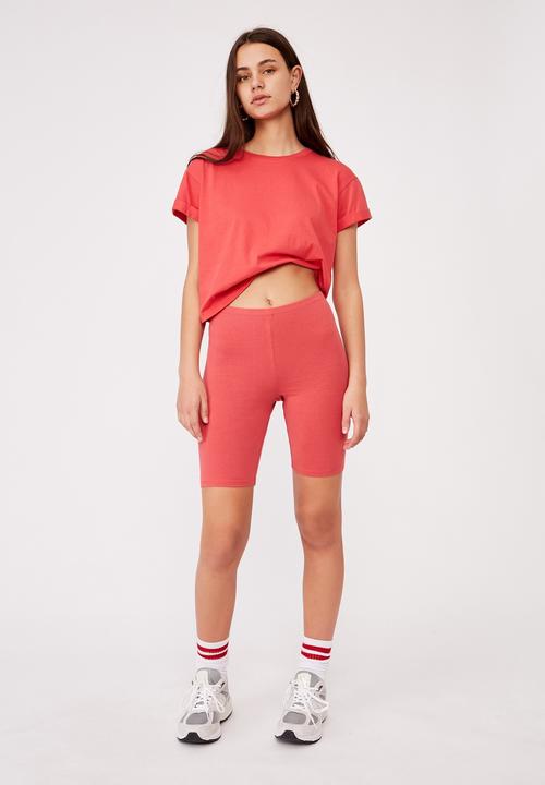 Factorie - Basic bike short - red apple