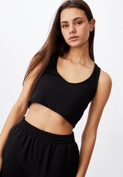 Factorie - Deep v tank - black