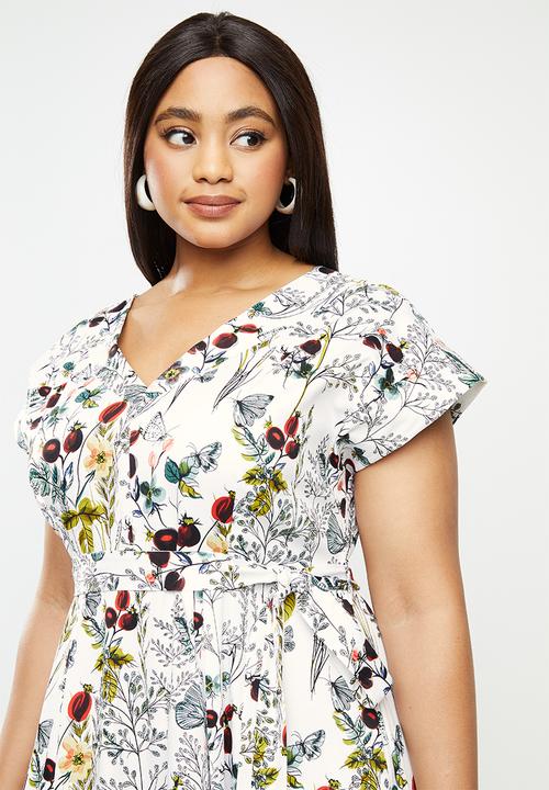 AMANDA LAIRD CHERRY - Plus thabitha dress - multi