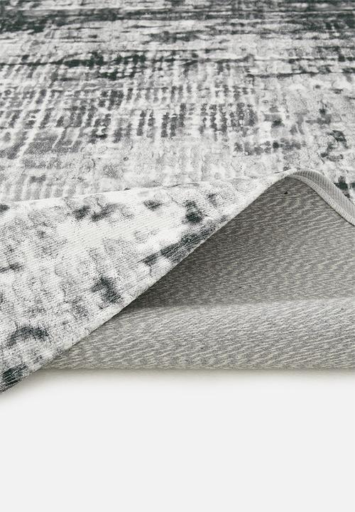 Hertex Fabrics - Quarter moon rug - grey