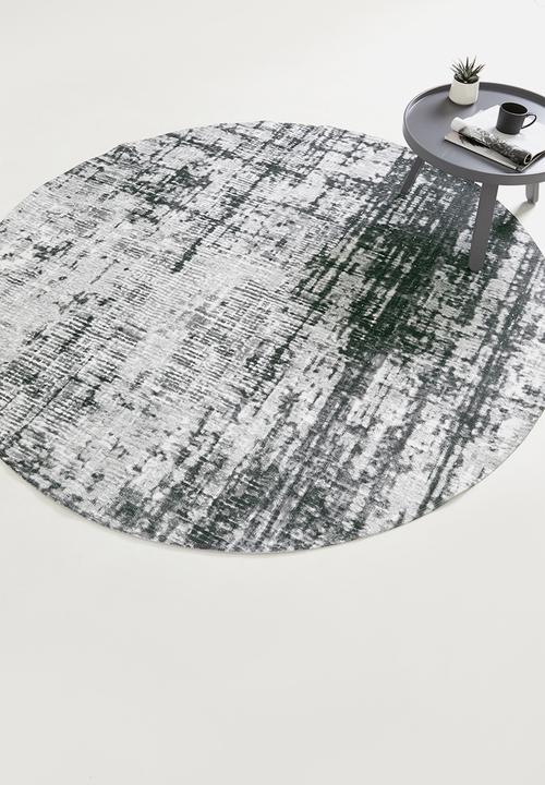 Hertex Fabrics - Quarter moon rug - grey