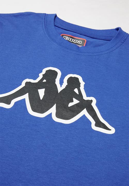 KAPPA - Logo zobi tee - blue