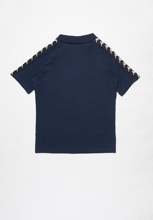 KAPPA - Banda estrel polo - navy