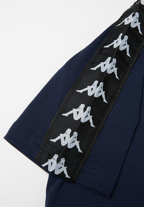 KAPPA - Banda estrel polo - navy