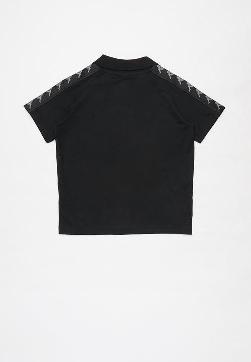 KAPPA - Banda estrel polo - black