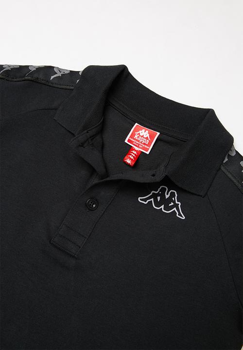 KAPPA - Banda estrel polo - black