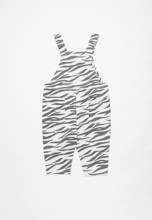 Cotton On - Eloise overall - black edith floral