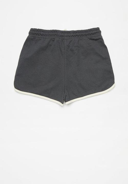 Cotton On - Nina knit short multipack - swag green/chalky mauve/phantom vanilla bind