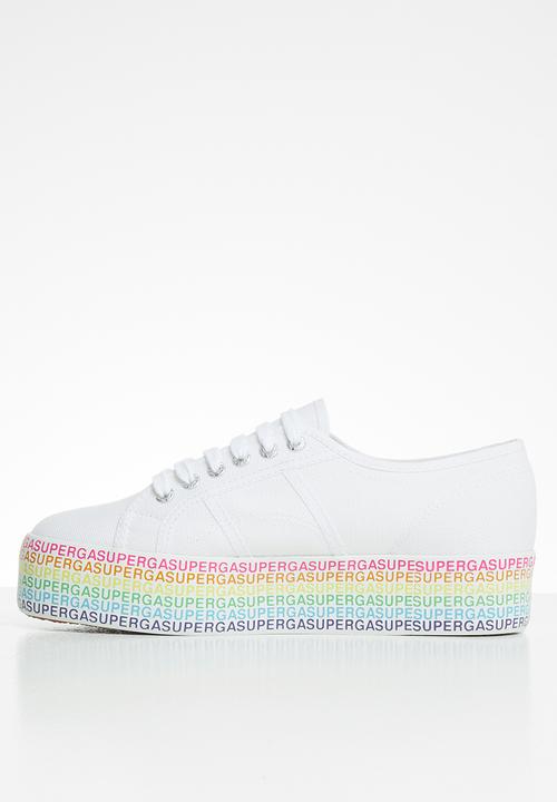 SUPERGA - 2790 Mini lettering platform - white multi colour