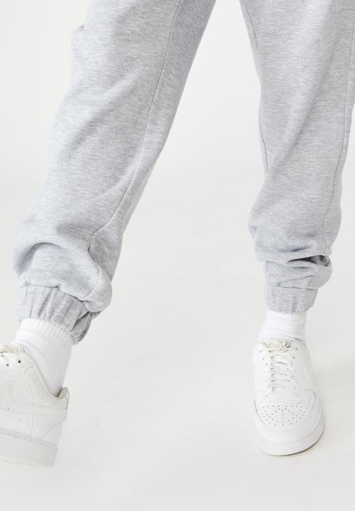 Factorie - Super high rise trackpant - grey marle