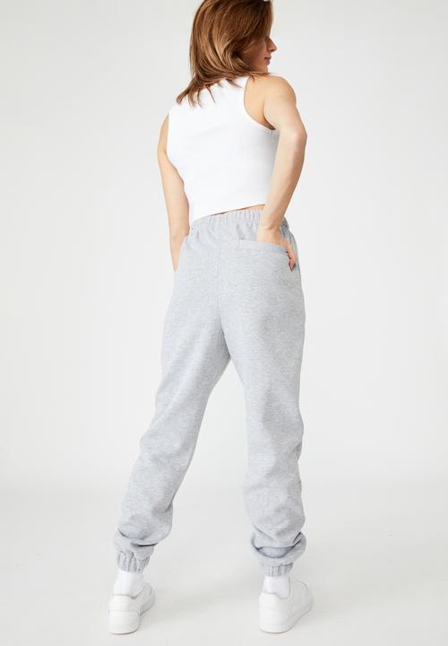 Factorie - Super high rise trackpant - grey marle