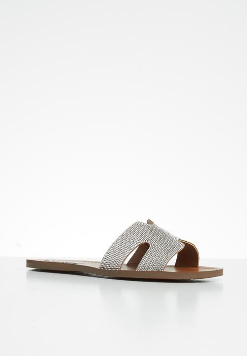 Steve Madden - Hollywood slide - silver 