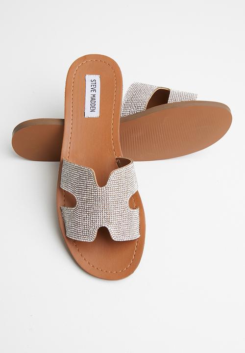 Steve Madden - Hollywood slide - silver 