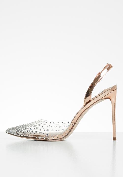 Steve Madden - Record heel - rose gold 