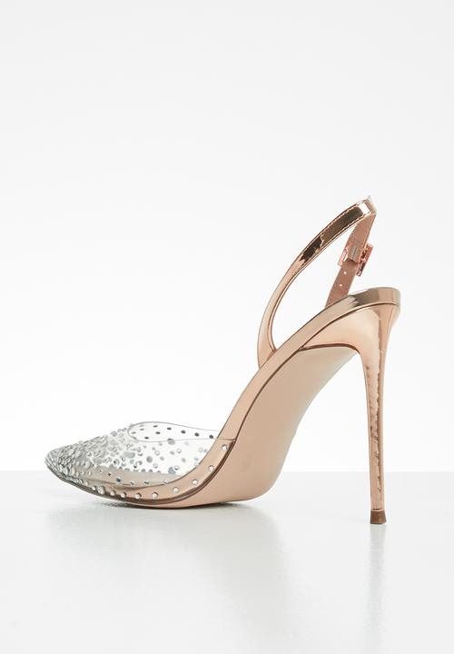 Steve Madden - Record heel - rose gold 