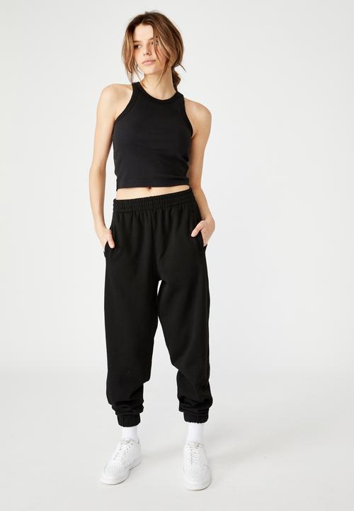 Factorie - Super slouchy trackpant - black