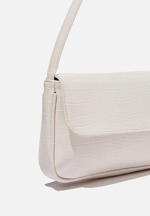 Rubi - Lenny underarm bag - ecru texture