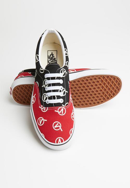 Vans - Era - (circle v) red/black