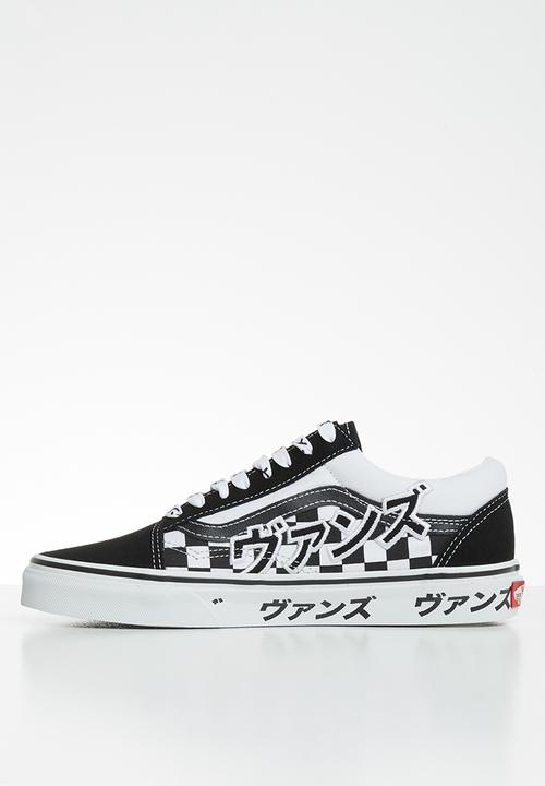 Vans - Old skool - (japanese type) black & true white