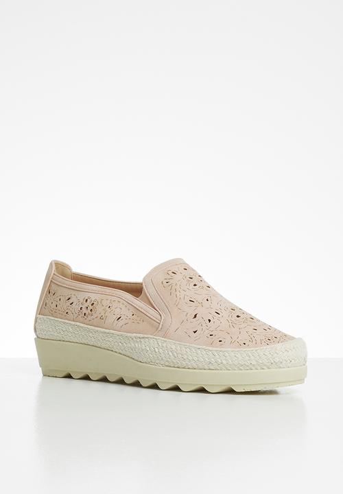 Butterfly Feet - Malakite flatform - pink