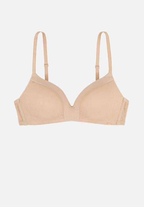 DORINA - Light padded soft bra - beige