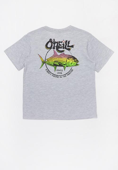 O'Neill - Party fish short sleeve tee - grey