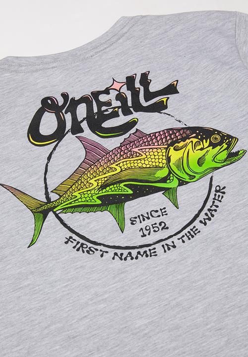 O'Neill - Party fish short sleeve tee - grey