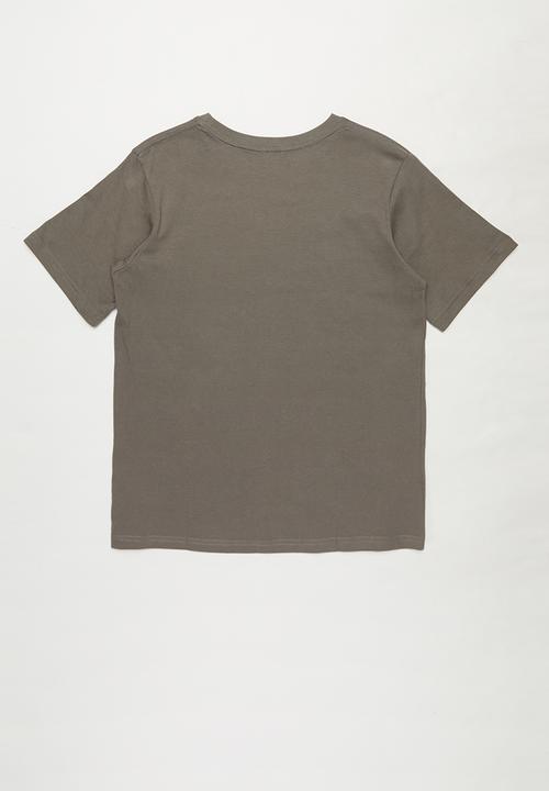 Fox - Dual head boys short sleeve tee - lucid grey