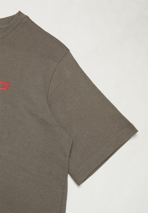 Fox - Dual head boys short sleeve tee - lucid grey