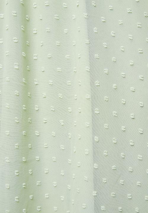edit - Dobby fit & flare dress - sage