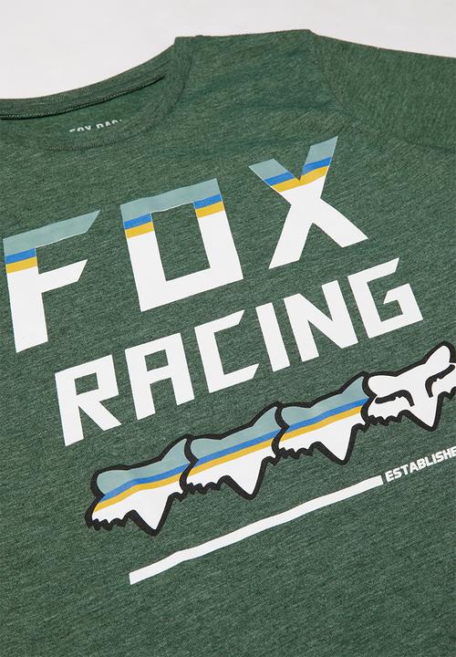 Fox - Full count boys short sleeve tee - green