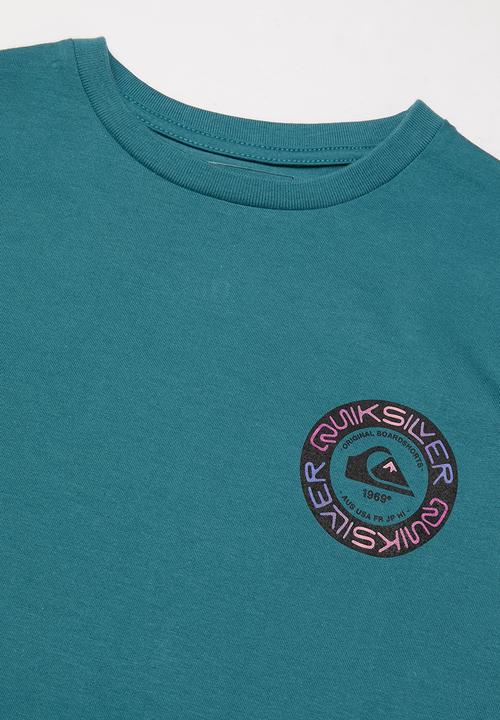 Quiksilver - Time circle short sleeve youth - blue 