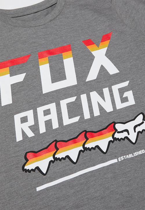 Fox - Full count boys short sleeve tee - grey