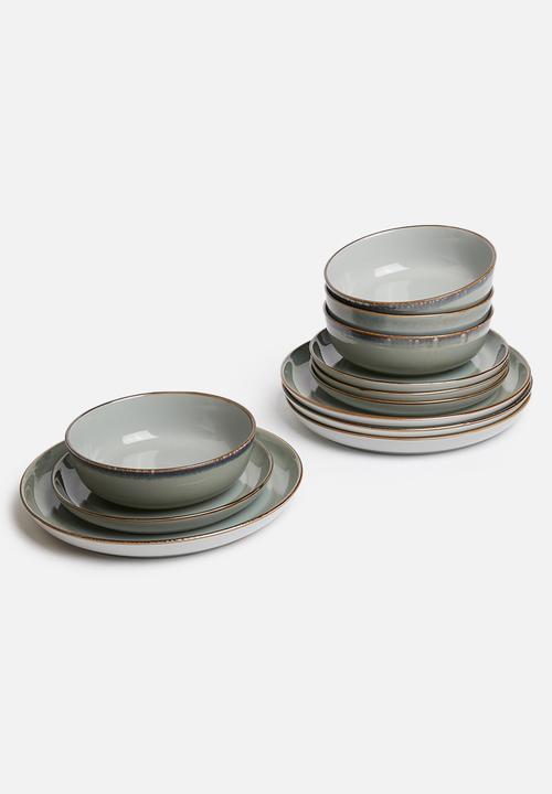 Sixth Floor - Aska bowl set of 4 - blue