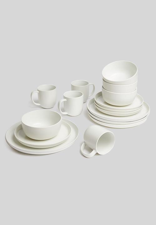 Sixth Floor - Lab bowl  set of 4 - white