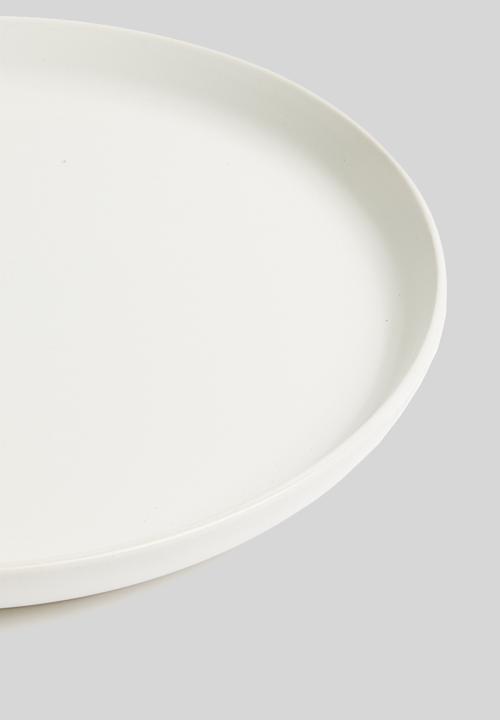 Sixth Floor - Lab side plate set of 4 - white