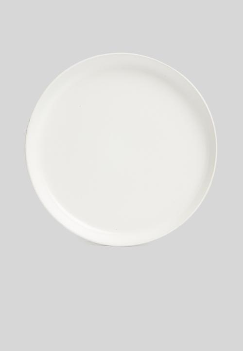 Sixth Floor - Lab side plate set of 4 - white