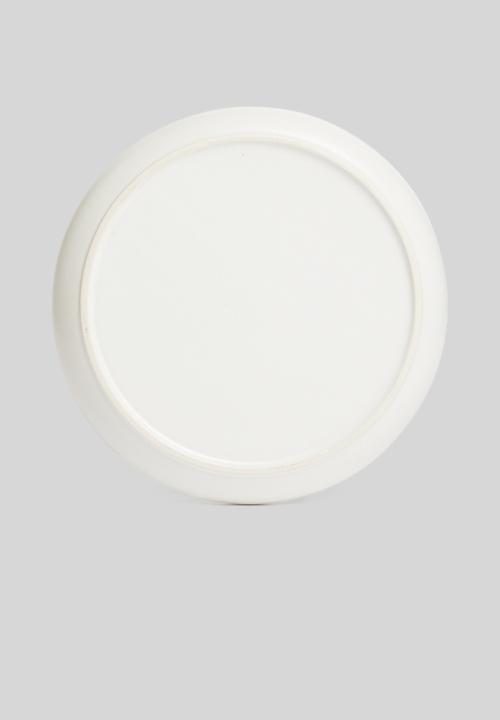 Sixth Floor - Lab side plate set of 4 - white