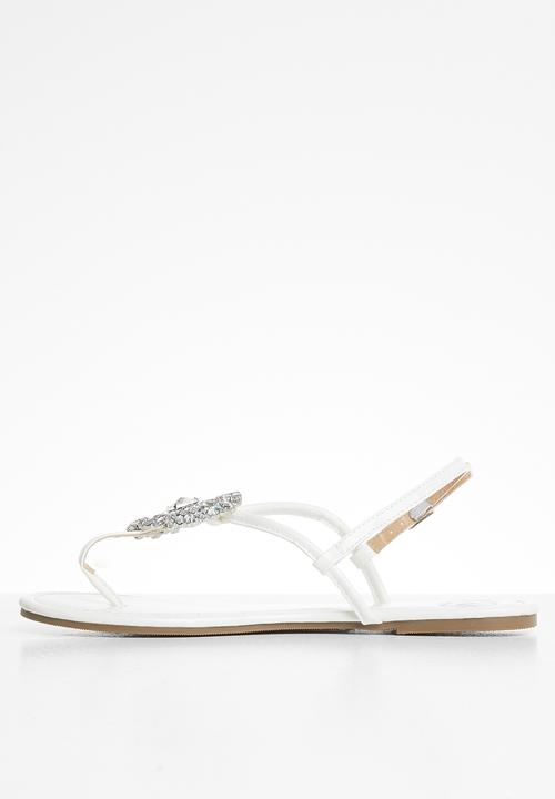 Footwork - Tasmin sandal - white